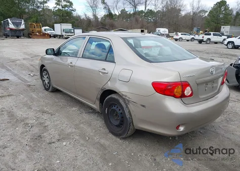 2010 Toyota Corolla Le из США, поврежденный, VIN 2T1BU4EE2AC312384